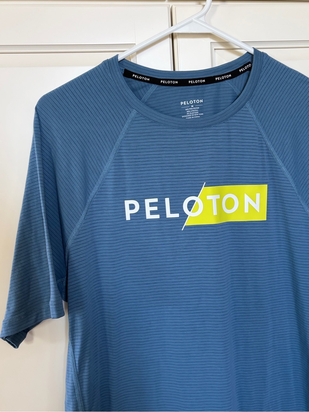 Men’s Peloton Performance Tee Short Sleeve Blue- Size M